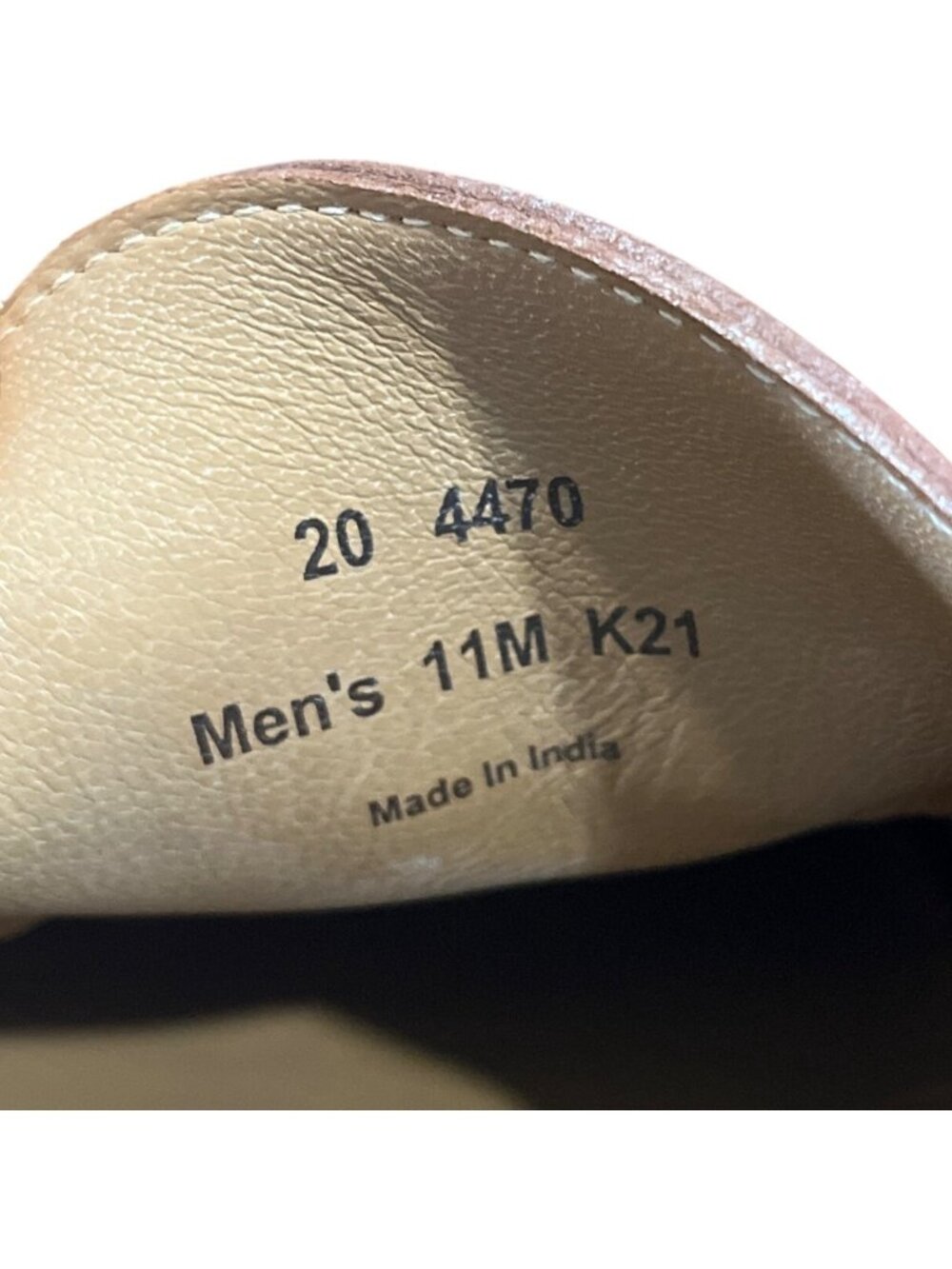 Johnston & Murphy Mens Size 11 Loafer Sheepskin Leather Brown - Picture 7 of 10